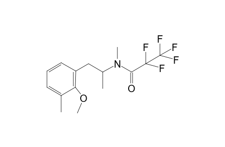 2,2,3,3,3-pentafluoro-N-(1-(2-methoxy-3-methylphenyl)propan-2-yl)-N-methylpropanamide
