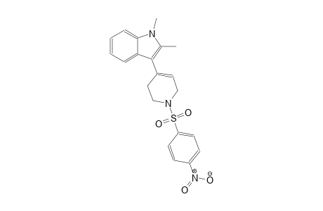1H-indole, 1,2-dimethyl-3-[1,2,3,6-tetrahydro-1-[(4-nitrophenyl)sulfonyl]-4-pyridinyl]-