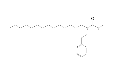 Urea, N,N-dimethyl-N'-(2-phenylethyl)-N'-tetradecyl-