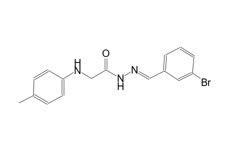 acetic acid, [(4-methylphenyl)amino]-, 2-[(E)-(3-bromophenyl)methylidene]hydrazide