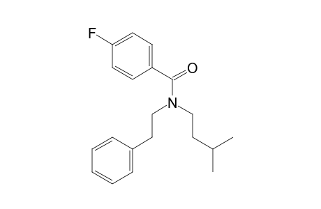 Benzamide, 4-fluoro-N-(2-phenylethyl)-N-isopentyl-