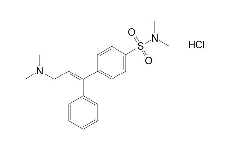 trans-N,N-Dimethyl-p-{α-[2-(dimethylamino)ethylidene]benzyl}benzenesulfonamide, hydrochloride