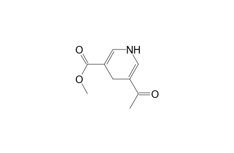 3-Pyridinecarboxylic acid, 5-acetyl-1,4-dihydro-, methyl ester