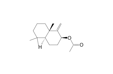 2-Naphthalenol, decahydro-5,5,8a-trimethyl-1-methylene-, acetate, [2S-(2.alpha.,4a.beta.,8a.alpha.)]-
