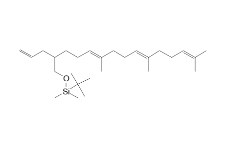 (7E,11E)-4-(tert-Butyldimethylsiloxymethyl)-8,12,16-trimethylheptadeca-1,7,11,15-tetraene