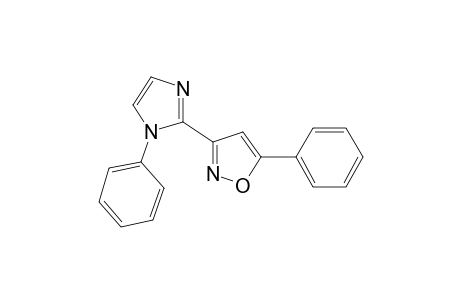 5-Phenyl-3-(1-phenyl-1H-imidazol-2-yl)isoxazole