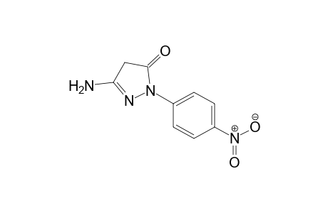 3H-pyrazol-3-one, 5-amino-2,4-dihydro-2-(4-nitrophenyl)-