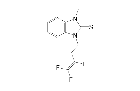 1-Methyl-3-(3,4,4-trifluorobut-3-en-1-yl)-1,3-dihydro-2H-benzo[d]imidazole-2-thione