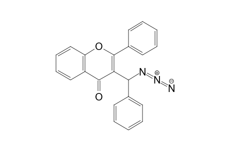 3-[azido(phenyl)methyl]-2-phenyl-1-benzopyran-4-one