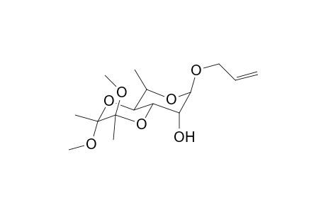 (2R,3R,4aS,5R,7R,8R,8aS)-7-(allyloxy)-2,3-dimethoxy-2,3,5-trimethylhexahydro-5H-pyrano[3,4-b][1,4]dioxin-8-ol