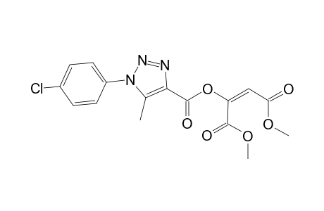 1-(1-(4-Chlorophenyl)-5-methyl-1H-1,2,3-triazole-4-carbonyloxy)-(E)-1,2-di(methoxycarbonyl)ethene