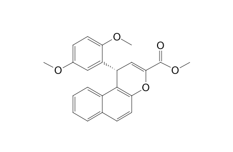 (S)-Methyl 1-(2,5-dimethoxyphenyl)-1H-benzo[f]chromene-3-carboxylate