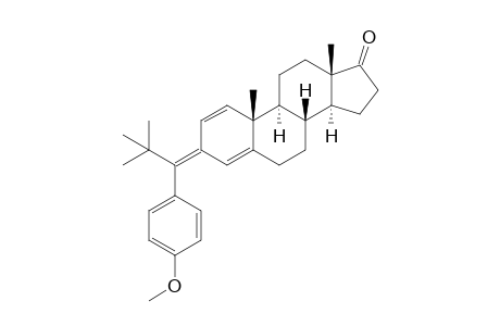 3-[1'-(4''-Methoxyphenyl)-2',2'-dimethylpropylidene]androsta-1,4-diene-17-one
