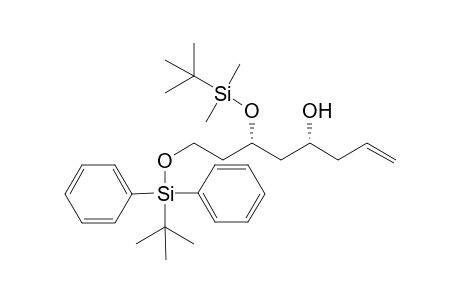 (4R,6S)-6-(tert-Butyldimethylsilyloxy)-8-(tert-butyldiphenylsilyloxy)oct-1-en-4-ol