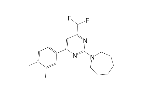 1H-azepine, 1-[4-(difluoromethyl)-6-(3,4-dimethylphenyl)-2-pyrimidinyl]hexahydro-
