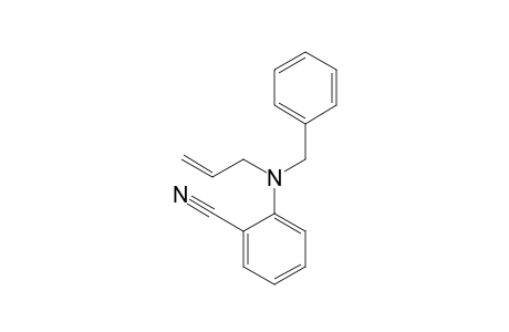 2-[N-benzyl-N-(prop-2'-enyl)amino]benzonitrile