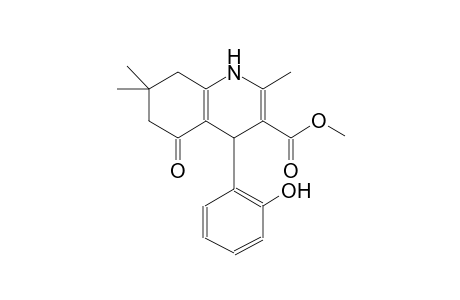 methyl 4-(2-hydroxyphenyl)-2,7,7-trimethyl-5-oxo-1,4,5,6,7,8-hexahydro-3-quinolinecarboxylate