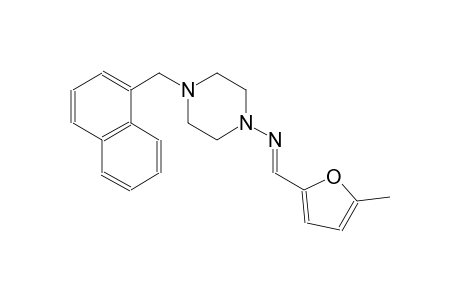1-piperazinamine, N-[(E)-(5-methyl-2-furanyl)methylidene]-4-(1-naphthalenylmethyl)-