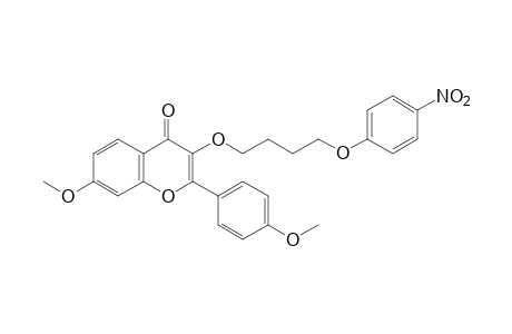 4',7-dimethoxy-3-[4-(p-nitrophenoxy)butoxy]flavone