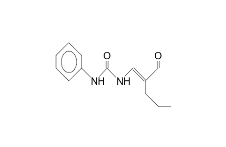 3-(3-Phenylureido)-2-propyl-acrolein