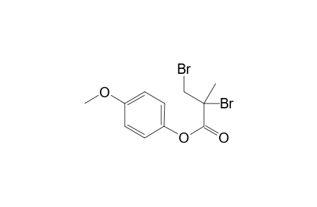 2,3-Dibromo-2-methylpropanoic acid-4-methoxyphenyl ester