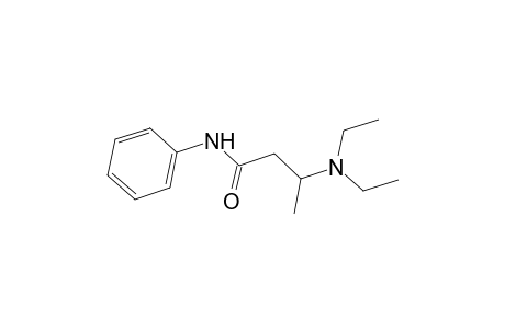 3-(Diethylamino)-N-phenylbutanamide