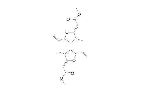 2-(METHOXYCARBONYLMETHYLIDENE)-3-METHYL-5-VINYL-TETRAHYDROFURAN