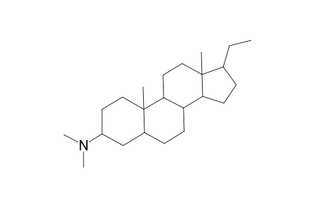 5.alpha.-Pregnan-3.beta.-amine, N,N-dimethyl-