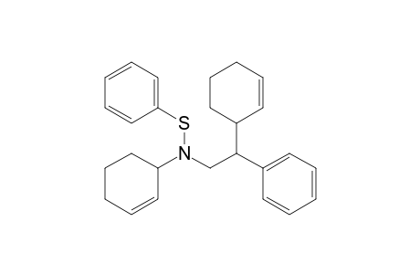 N-(Benzenesulfenyl)-2,N-di-(cyclohex-2-en-1-yl)-2-phenylethylamine