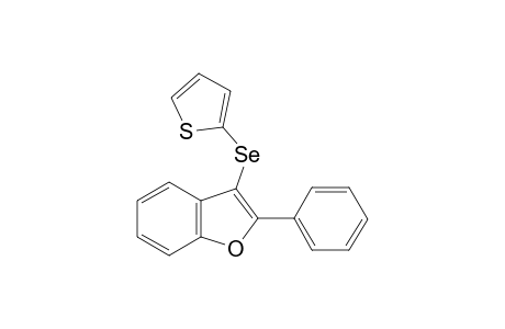 2-phenyl-3-(thiophen-2-ylselanyl)benzo[b]furan