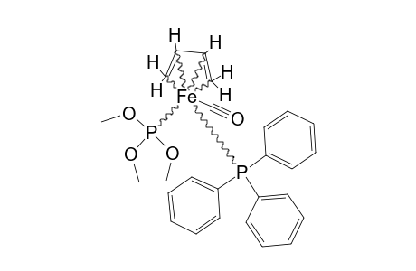 (ETA-(4)-BUTA-1,3-DIENE)-CARBONYL-(TRIMETHOXYPHOSPHINE)-(TRIPHENYLPHOSPHINE)-IRON