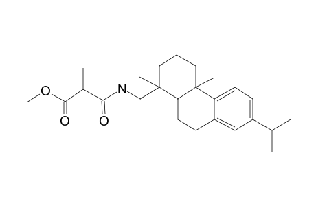 Propanedioic acid monoamide, N-[1-(1,2,3,4,4A,9,10,10A-octahydro-1,4A-dimethyl-7-isopropylphenanthren-1-yl)methyl]-2-methyl-, methyl ester