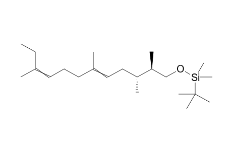 tert-butyl-dimethyl-[(2R,3R)-2,3,6,10-tetramethyldodeca-5,9-dienoxy]silane