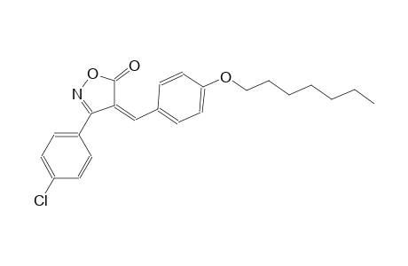 (4Z)-3-(4-chlorophenyl)-4-[4-(heptyloxy)benzylidene]-5(4H)-isoxazolone