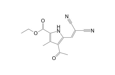 ethyl 4-acetyl-5-(2,2-dicyanovinyl)-3-methyl-1H-pyrrole-2-carboxylate