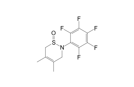 3,6-dihydro-4,5-dimethyl-2-(pentafluorphenyl)-2H-1,2-thiazin-1-oxid