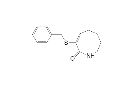 2(1H)-Azocinone, 5,6,7,8-tetrahydro-3-[(phenylmethyl)thio]-, (E)-
