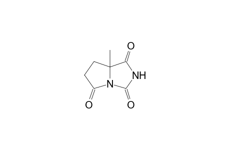7,7a-dihydro-7a-methyl-1H-pyrrolo[1,2-c]imidazole-1,3,5(2H,6H)-trione