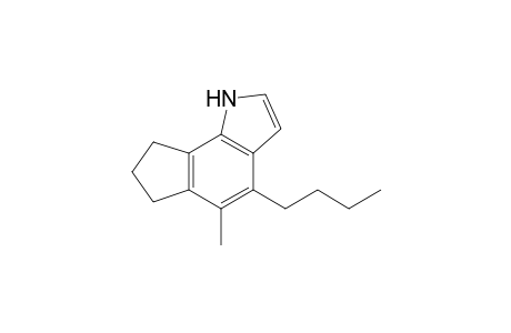 4-butyl-5-methyl-1,6,7,8-tetrahydrocyclopenta[g]indole