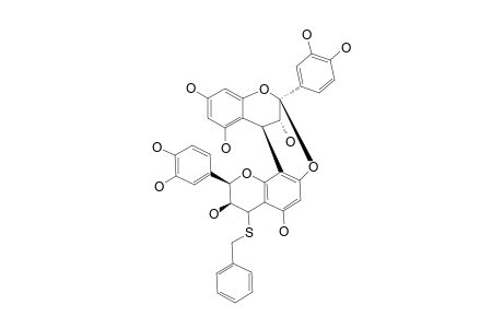 4-BENZYLTHIOPROANTHOCYANIDIN-A2