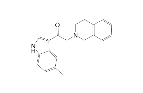 2-(3,4-dihydro-2(1H)-isoquinolinyl)-1-(5-methyl-1H-indol-3-yl)ethanone