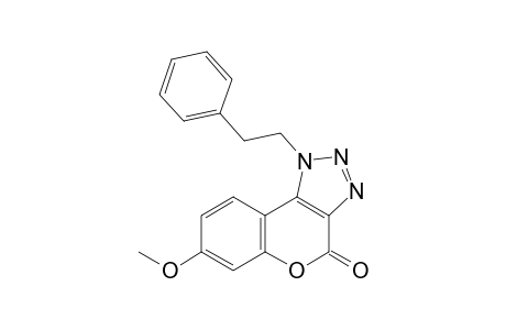 7-methoxy-1-phenethylchromeno[3,4-d][1,2,3]triazol-4(1H)-one