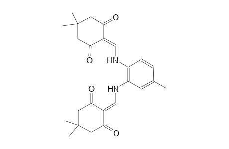 2-[(2-{[(4,4-dimethyl-2,6-dioxocyclohexylidene)methyl]amino}-5-methylanilino)methylene]-5,5-dimethyl-1,3-cyclohexanedione