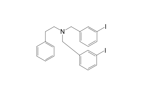 N,N-Bis(3-iodobenzyl)benzeneethanamine