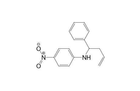 4-Nitro-N-(1-phenylbut-3-enyl)aniline