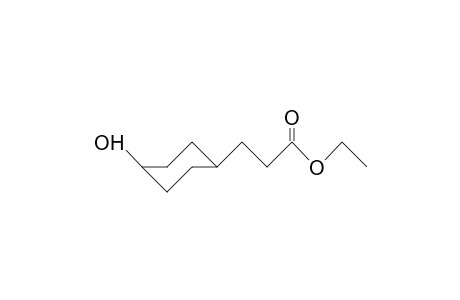 cis-4-Hydroxy-cyclohexanepropionic acid, ethyl ester