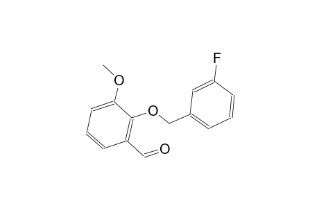 2-[(3-fluorobenzyl)oxy]-3-methoxybenzaldehyde