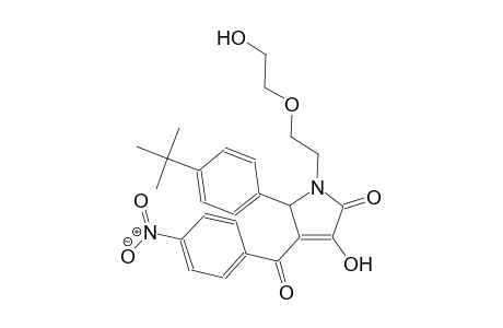 5-(4-tert-butylphenyl)-3-hydroxy-1-[2-(2-hydroxyethoxy)ethyl]-4-(4-nitrobenzoyl)-1,5-dihydro-2H-pyrrol-2-one