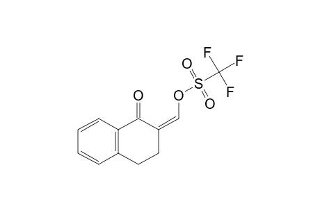 trifluoromethanesulfonic acid [(Z)-(1-ketotetralin-2-ylidene)methyl] ester