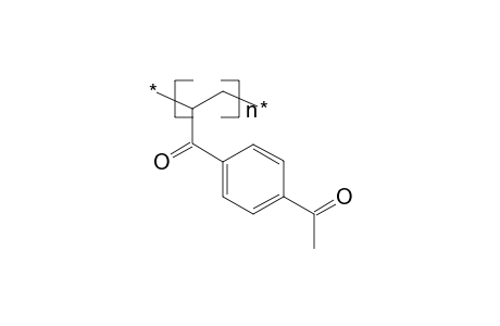 Poly(vinyl 4-acetophenyl ketone)